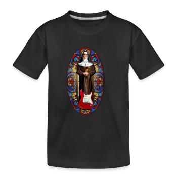 Eine Nonne des Rhythm and Blues - Kinder Premium Bio T-Shirt - Schwarz - Vorne