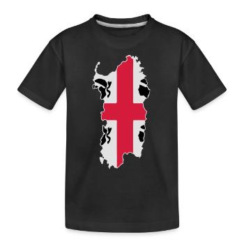 Sardaigne - T-shirt bio Premium Enfant - noir - Devant