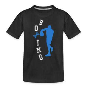 Boxing Champion - T-shirt bio Premium Enfant - noir - Devant