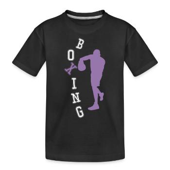 Boxe Boxeur Amateur Cadeau Ami - T-shirt bio Premium Enfant - noir - Devant