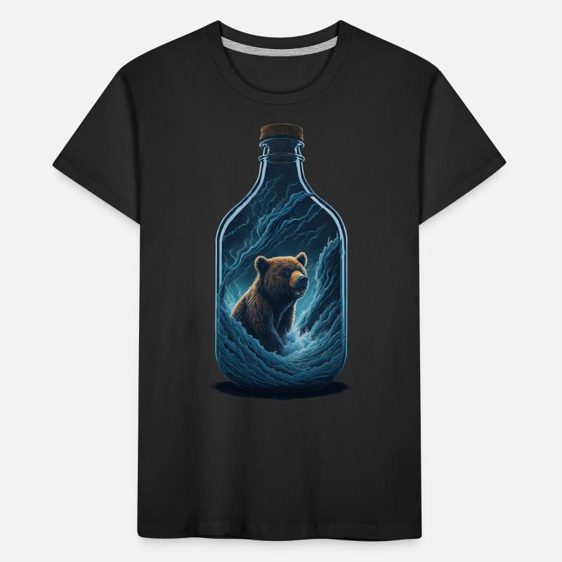 Bär Kinder Premium Bio T-Shirt