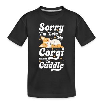 Relation de câlin Petite amie - T-shirt bio Premium Enfant - noir - Devant