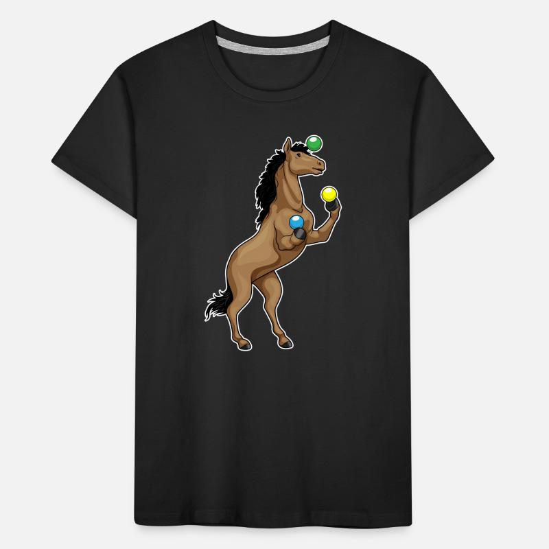 Jongleur de cheval T-shirt bio Premium Enfant