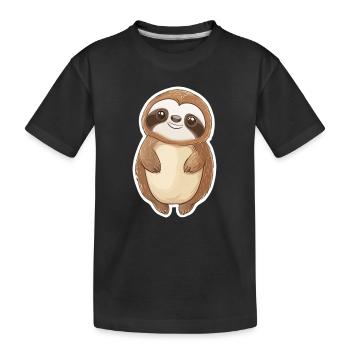 Paresse - T-shirt bio Premium Enfant - noir - Devant