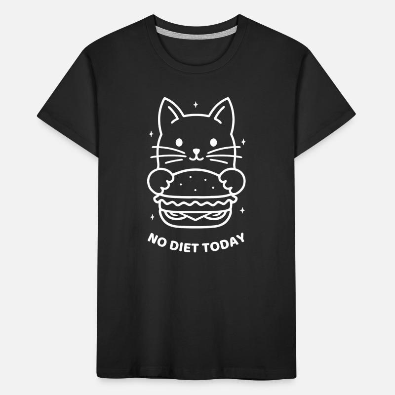No Diet Today Kids' Premium Organic T-Shirt