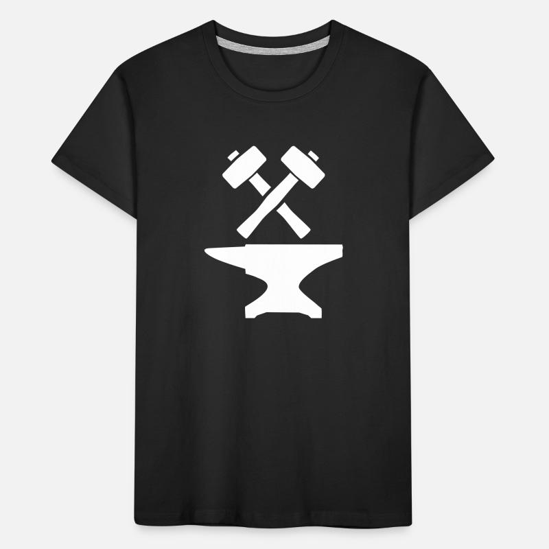 Blacksmith tools Kids' Premium Organic T-Shirt