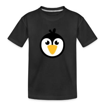 Manchot - T-shirt bio Premium Enfant - noir - Devant