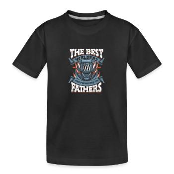 Soudeur Métallurgiste - T-shirt bio Premium Enfant - noir - Devant