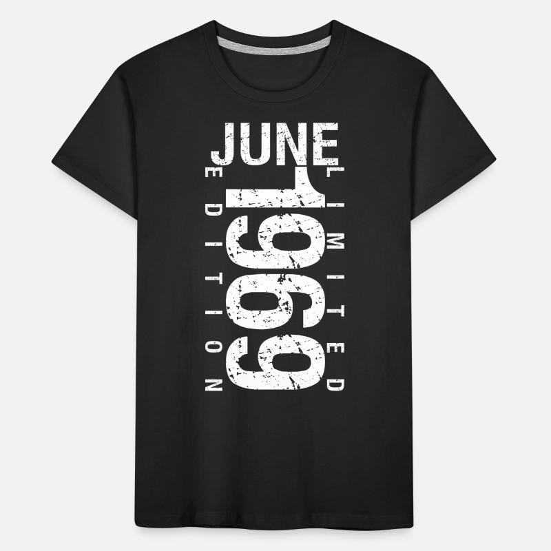 Juni 1969 Juni Geburtstagsgeschenk Juni 1969 Kinder Premium Bio T-Shirt