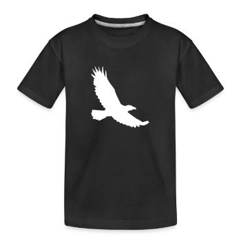 Aigle - T-shirt bio Premium Enfant - noir - Devant