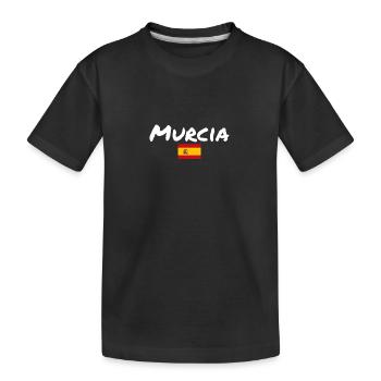 Murcie, Espagne, Drapeau espagnol, Espagnols - T-shirt bio Premium Enfant - noir - Devant