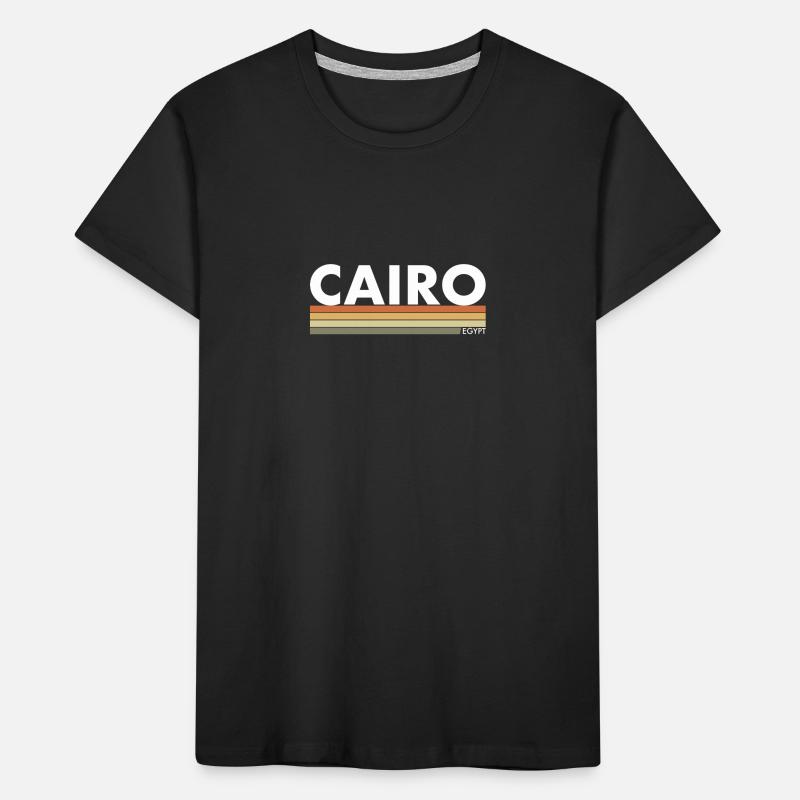 Le Caire Rétro Égypte Égypte Égypte Egypte Egyptienne Egypte T-shirt bio Premium Enfant