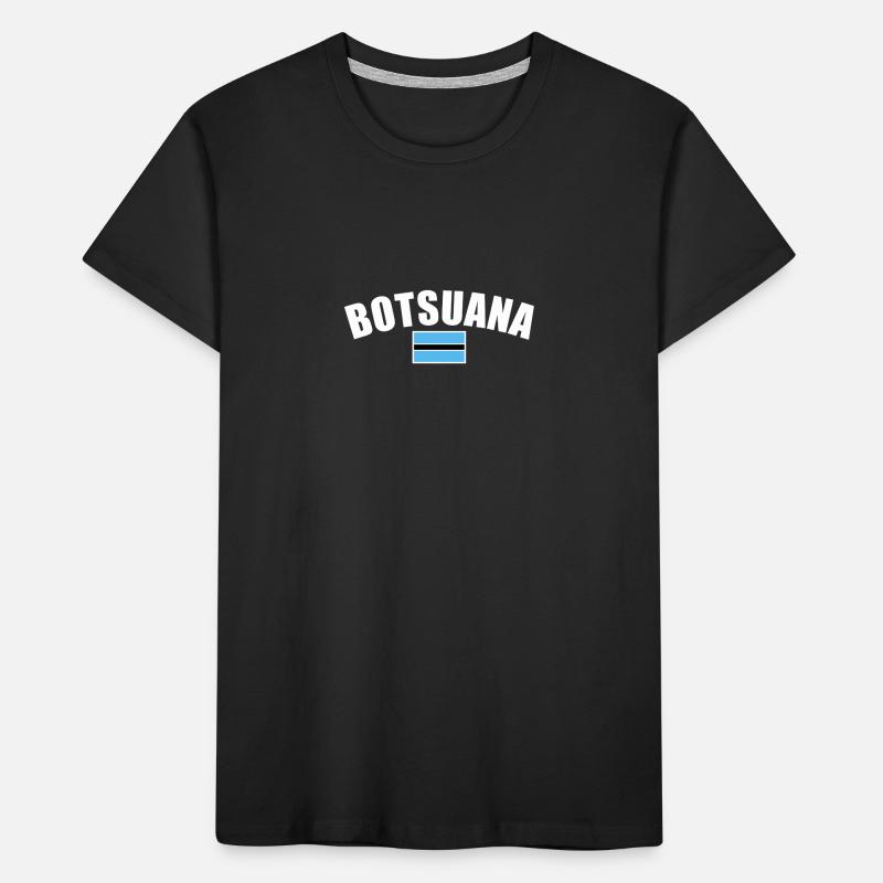 Botswana Botswana Botswana Drapeau du Botswana T-shirt bio Premium Enfant