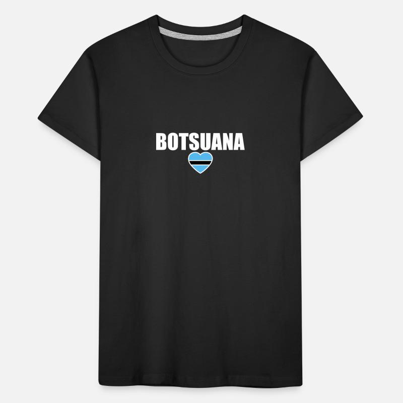 Botswana Botswana Botswana Drapeau du Botswana T-shirt bio Premium Enfant