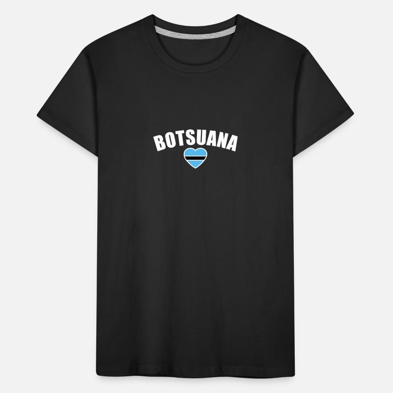 Botswana Botswana Botswana Drapeau du Botswana T-shirt bio Premium Enfant