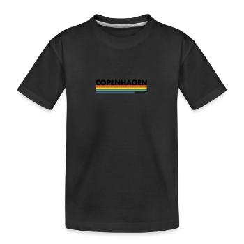 Copenhague Danemark Danemark Danois Fier Danois - T-shirt bio Premium Enfant - noir - Devant