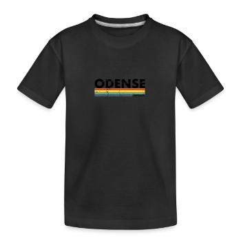 Odense Danemark Danemark Vintage Danois - T-shirt bio Premium Enfant - noir - Devant
