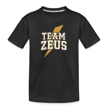 Team Zeus - T-shirt bio Premium Enfant - noir - Devant