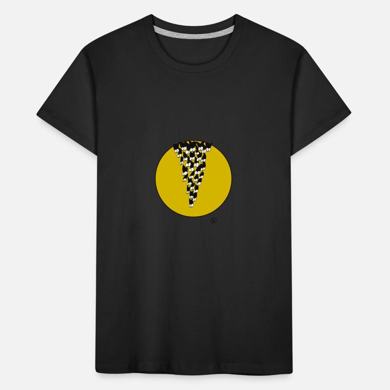 Fledermäuse beobachten Dich Kinder Premium Bio T-Shirt