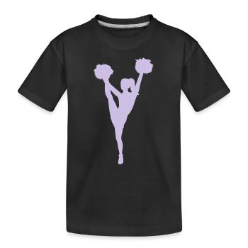 Cheerleader - T-shirt bio Premium Enfant - noir - Devant