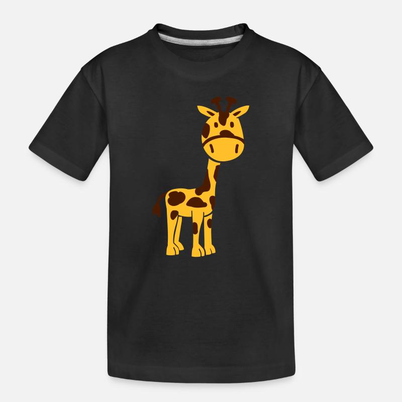 Girafe - T-shirt bio Premium Enfant - noir