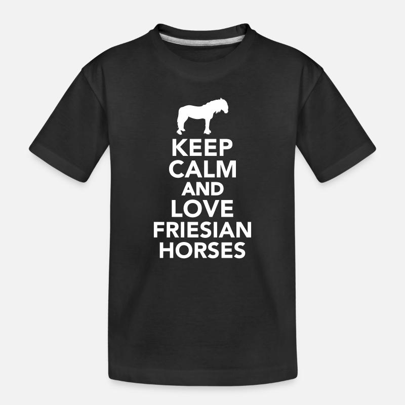 Friese - Kinder Premium Bio T-Shirt - Schwarz