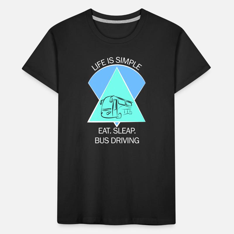 Bus Bus Driver School Bus Bus Bus Driver Kids' Premium Organic T-Shirt