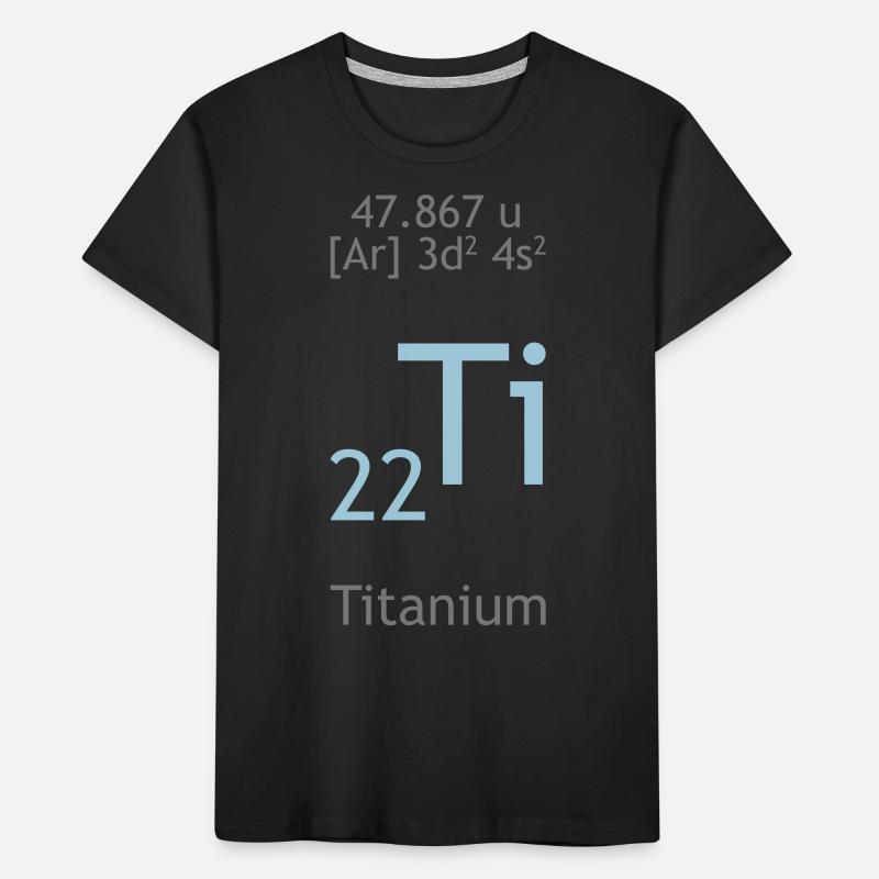 titanium Kinder Premium Bio T-Shirt