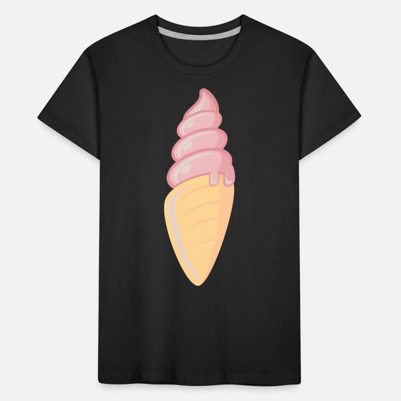 Ice Cream / Eiscreme / Softeis Kinder Premium Bio T-Shirt