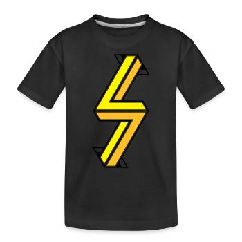 Impossible Figures 86A - Kids' Premium Organic T-Shirt - black - Front