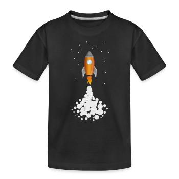 Fuse e - T-shirt bio Premium Enfant - noir - Devant
