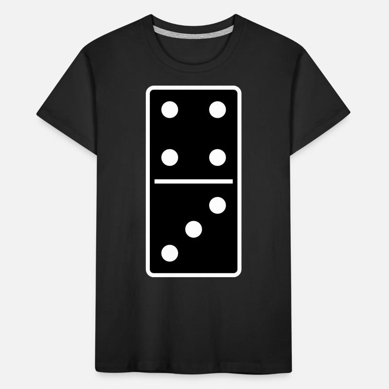 DOMINO STONE 4: 3 - VARIABLE COLOR - VECTOR DESIGN! Kids' Premium Organic T-Shirt