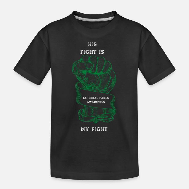 Son combat est mon combat - T-shirt bio Premium Enfant - noir