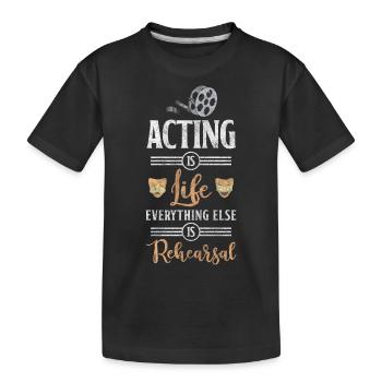 Théâtre Théâtre Opéra Broadway - T-shirt bio Premium Enfant - noir - Devant