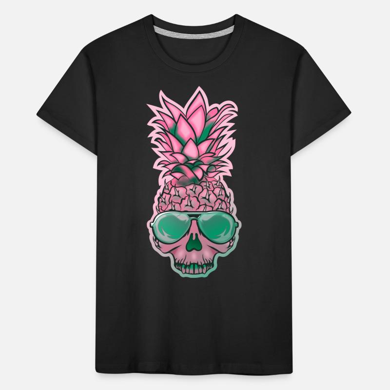 Crâne d'Ananas 2 T-shirt bio Premium Enfant