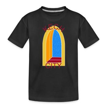 KECH CITY WINDOW 2 - T-shirt bio Premium Enfant - noir - Devant