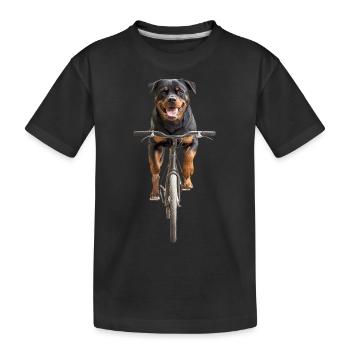 Rottweiler - Kinder Premium Bio T-Shirt - Schwarz - Vorne