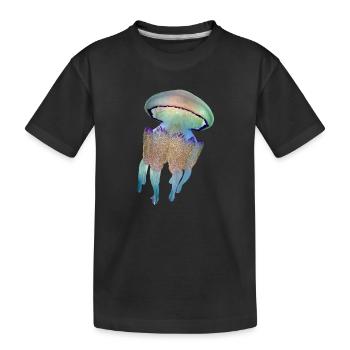 Méduse - T-shirt bio Premium Enfant - noir - Devant