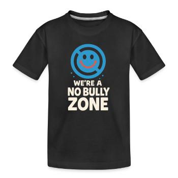 Sympathie anti-harcèlement, Lève-toi - T-shirt bio Premium Enfant - noir - Devant