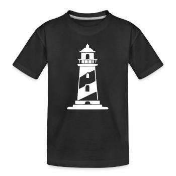 Northern Germany Holiday Gift North Sea Ostee - Kids' Premium Organic T-Shirt - black - Front