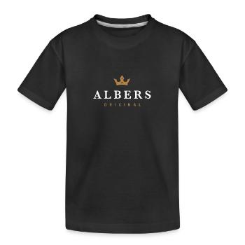 Albers Nom de famille original - T-shirt bio Premium Enfant - noir - Devant