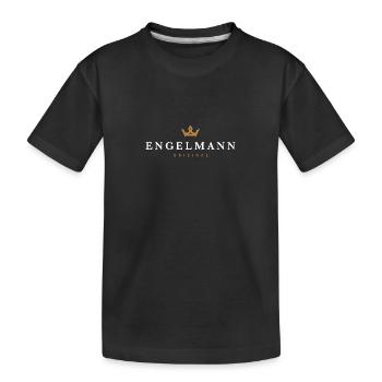 Engelmann Nom de famille original - T-shirt bio Premium Enfant - noir - Devant