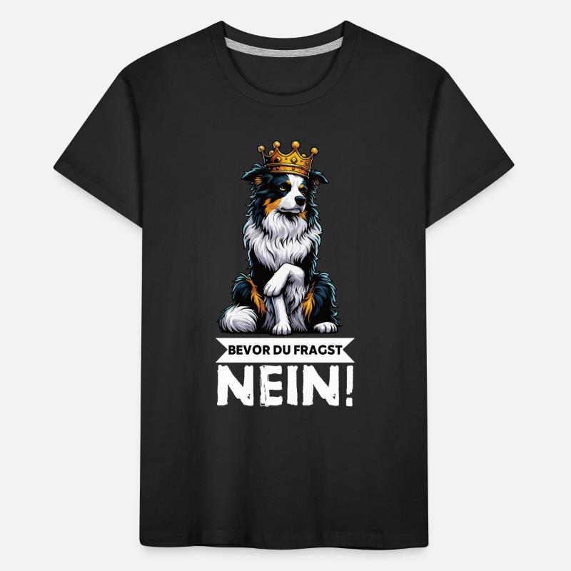 Bevor Du Fragst Australian Shepherd Aussie Aussie Kinder Premium Bio T-Shirt