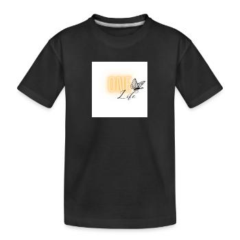 one life - T-shirt bio Premium Enfant - noir - Devant