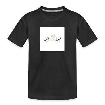 Heiratsantrag - Kinder Premium Bio T-Shirt - Schwarz - Vorne