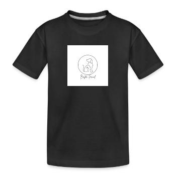 Hundeliebhaber - Kinder Premium Bio T-Shirt - Schwarz - Vorne