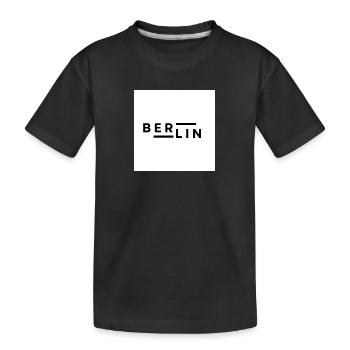 « Berlin » simple - T-shirt bio Premium Enfant - noir - Devant