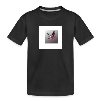 Naturel - T-shirt bio Premium Enfant - noir - Devant