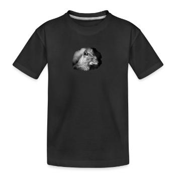 Fuchs - Kinder Premium Bio T-Shirt - Schwarz - Vorne