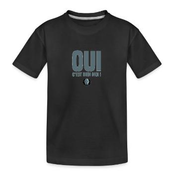Oui C'est bien moi ! Réplique de film culte - T-shirt bio Premium Enfant - noir - Devant